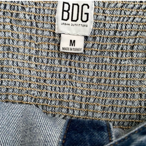 BDG Urban Outfitters Denim Cropped Jumpsuit - Picture 8 of 8